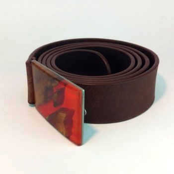 Streetwear pásek jnědý nebo černý, opasek s dřevěnou přezkou